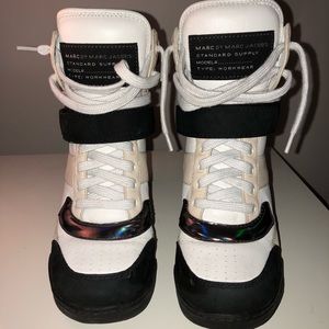 Marc Jacobs hightop wedge sneakers